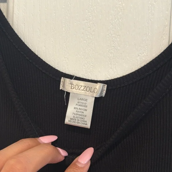 ✅ Bozzolo ribbed thong body suit - Picture 3 of 5